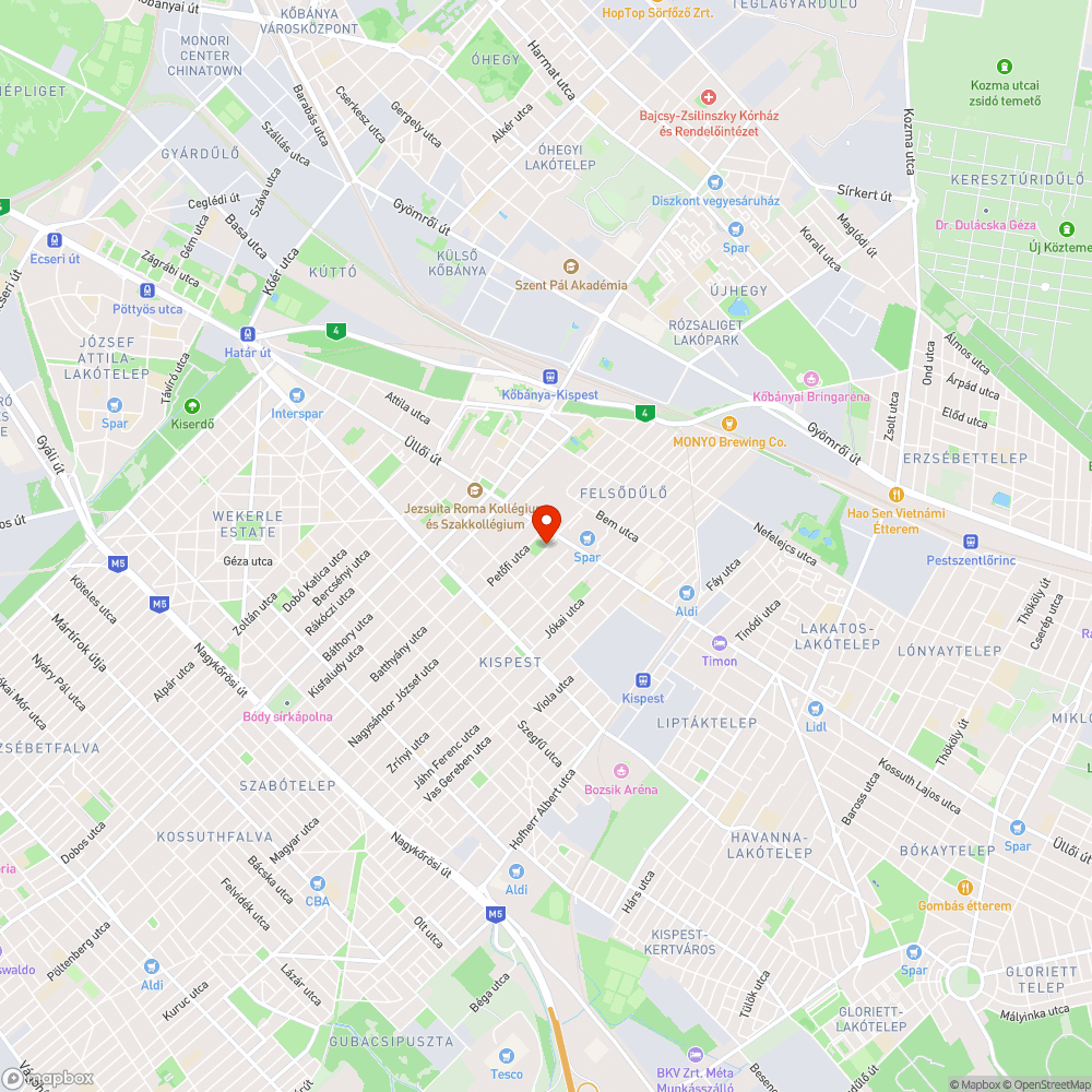 Tönkrement fitneszpark bejelentés helye
