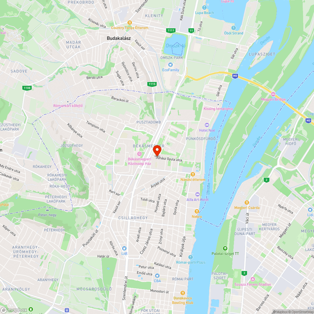 Akadálypálya - bokatörő bejelentés helye