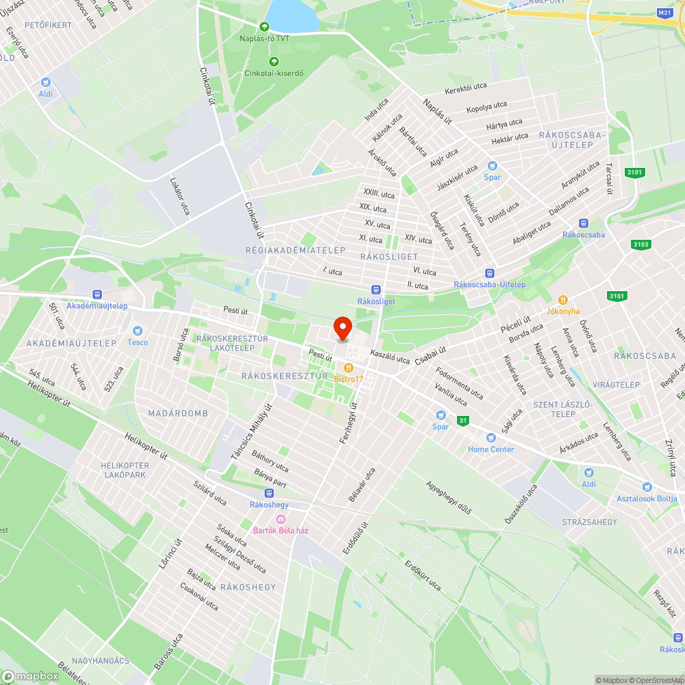Járda buktatókkal bejelentés helye
