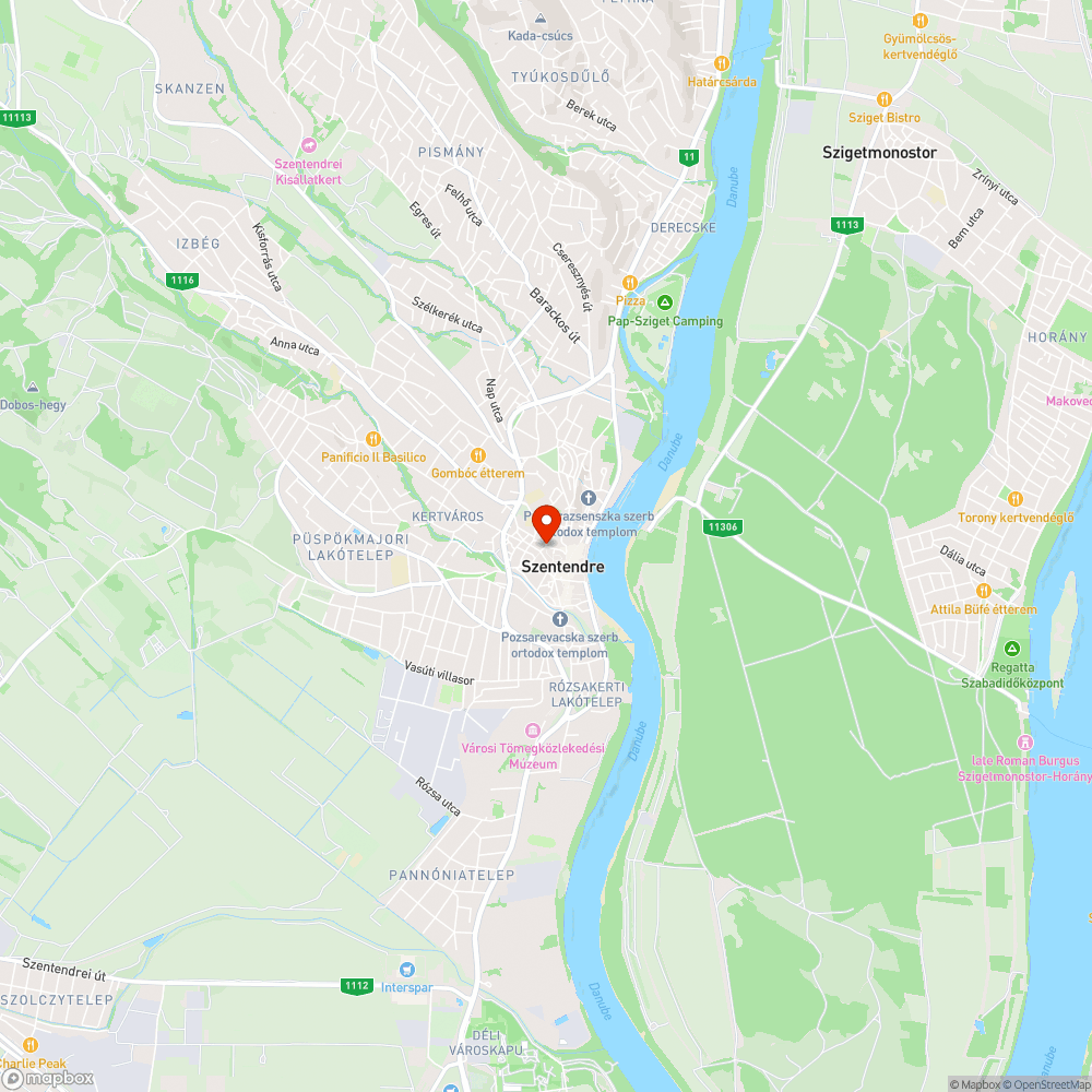 Kimozdult, fellazult macskakövek (Pátriárka utca) bejelentés helye