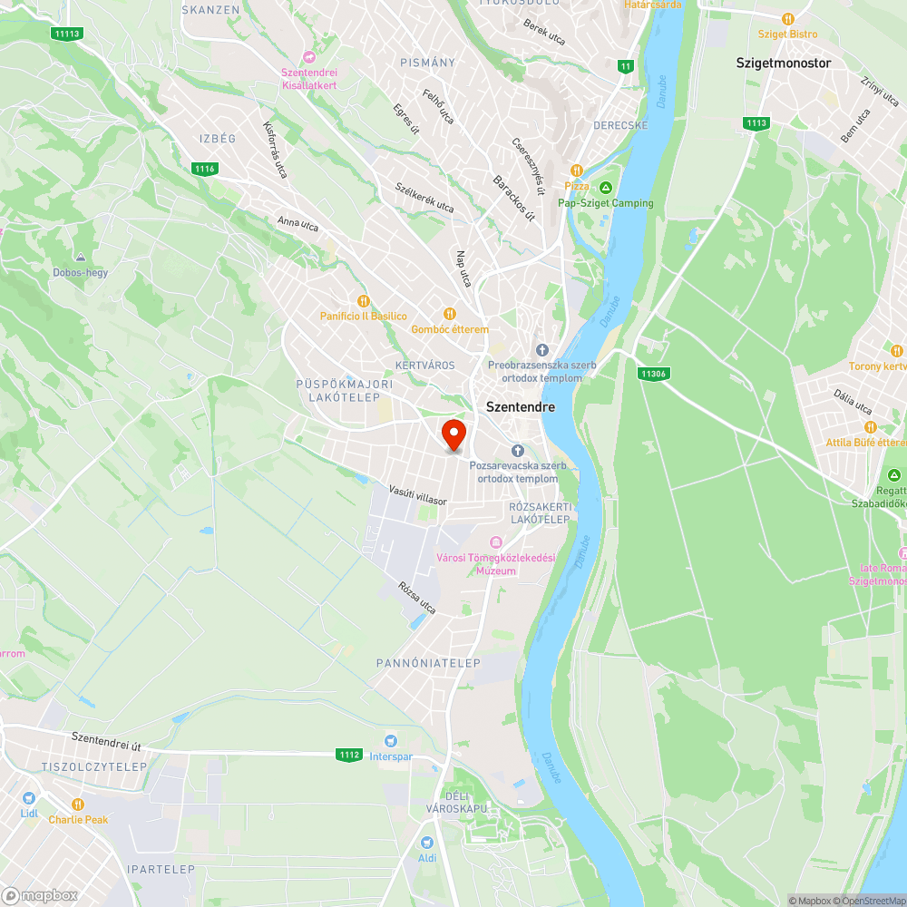 Római sánc utcai zökkenő bejelentés helye