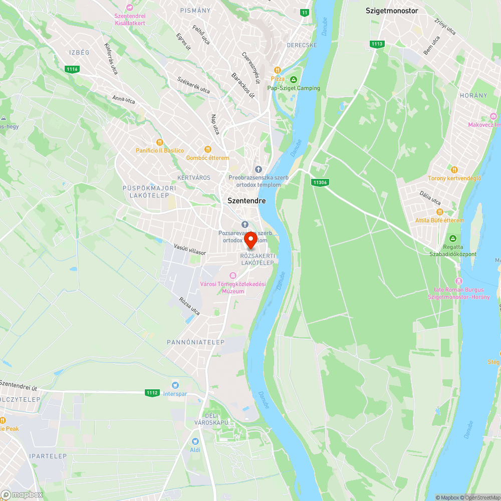 Kossuth L. utca kátyúi bejelentés helye