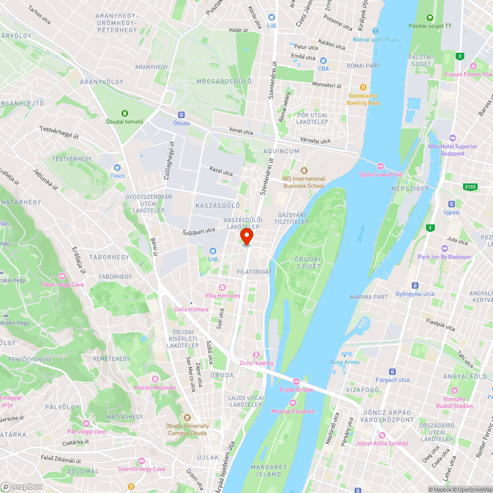 Búza utca - Zab utca kereszteződés bejelentés helye