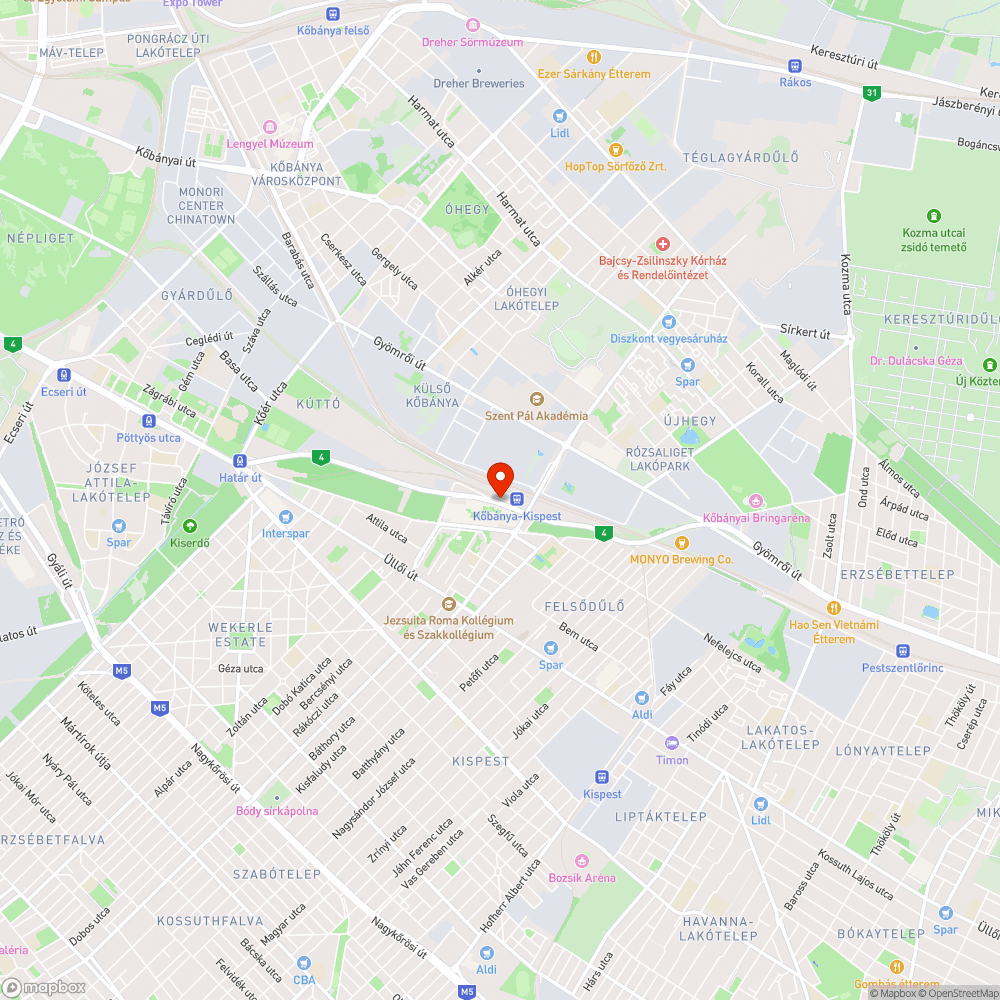Mozgólépcső bejelentés helye