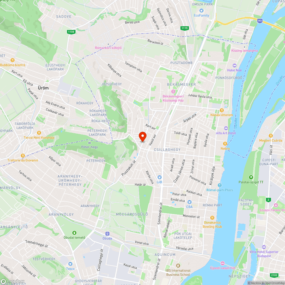 Kiégett lámpa bejelentés helye