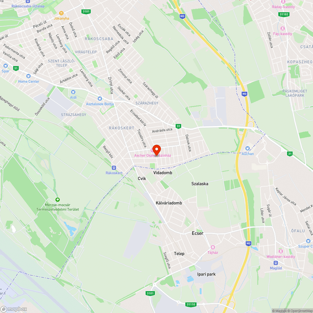 Erzsébet körút bejelentés helye