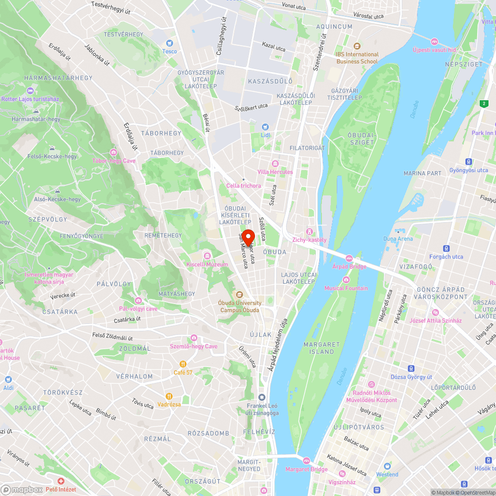 Parkolósáv fölé belógó ágak bejelentés helye