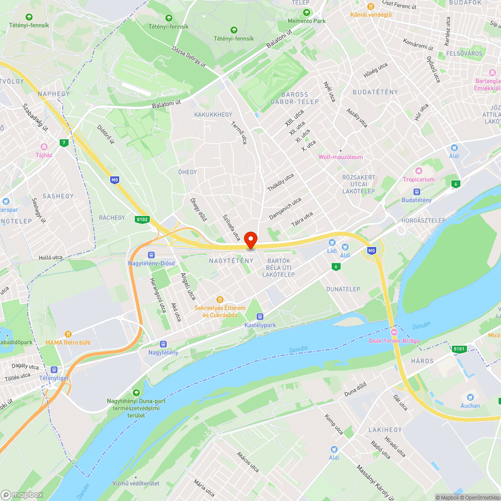 Barosstelep vmh. bejelentés helye