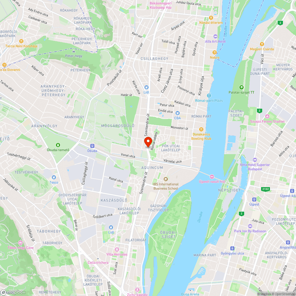 A Római tér (és a gyalogosok) védelmében bejelentés helye