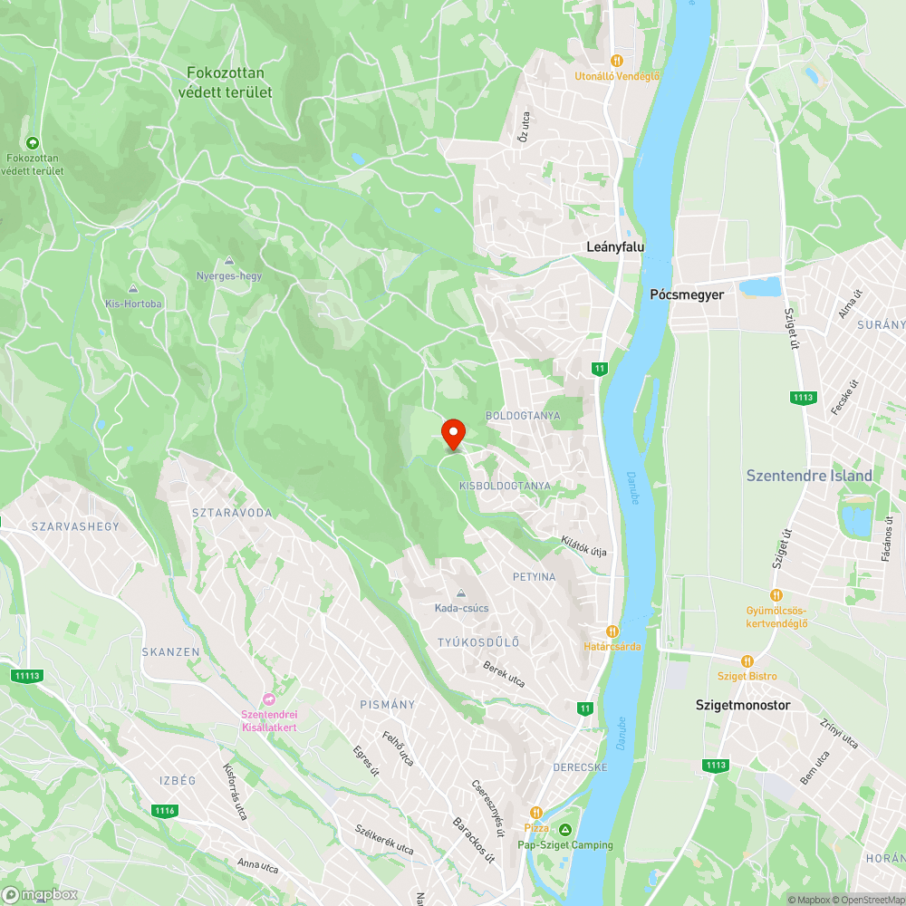 Illegális szemét bejelentés helye