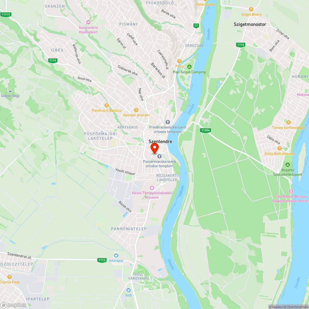 Balesetveszélyes betontömbök a Paprikabíró u. 1. ház előtt bejelentés helye
