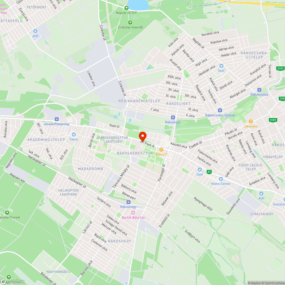 A vakokat a semmibe vezetik... bejelentés helye