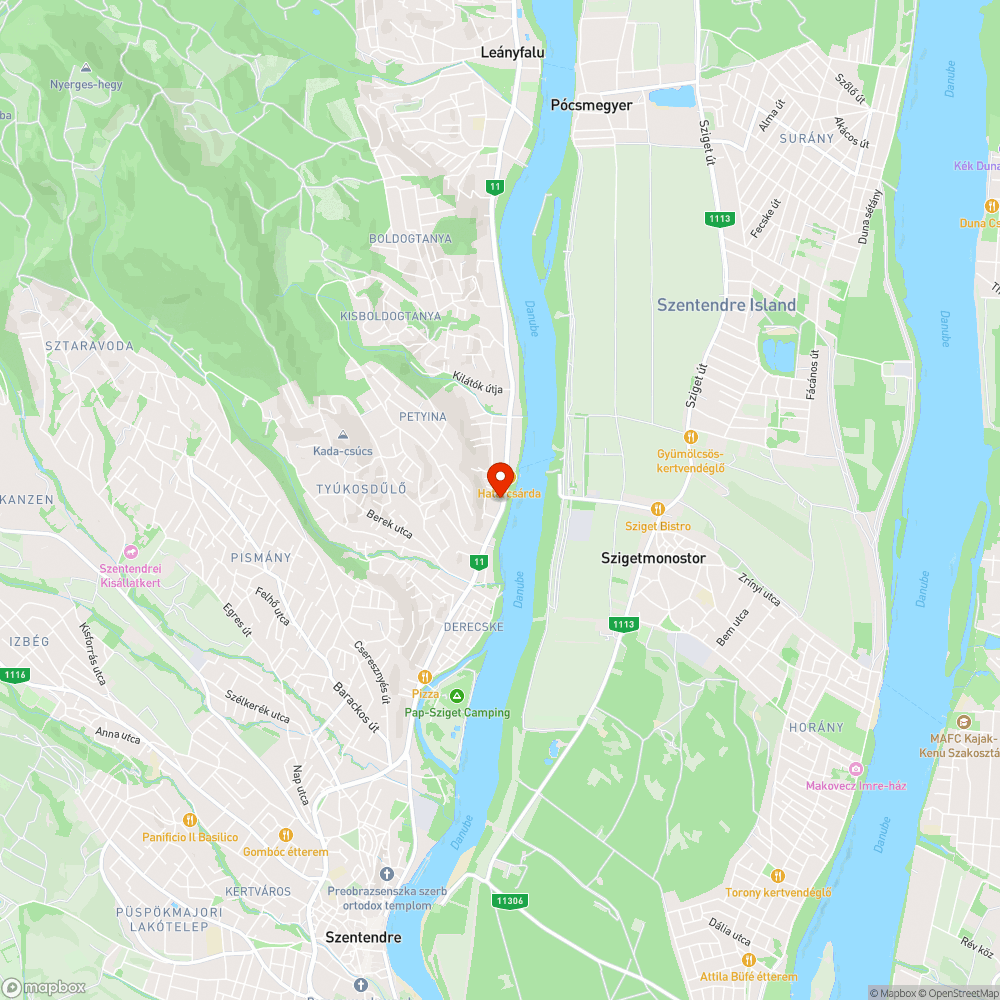 Hegyalja utca bejelentés helye