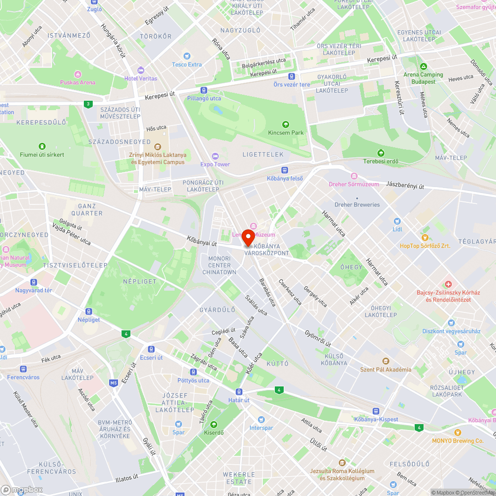 Kátyúk közt egy kis aszfalt bejelentés helye