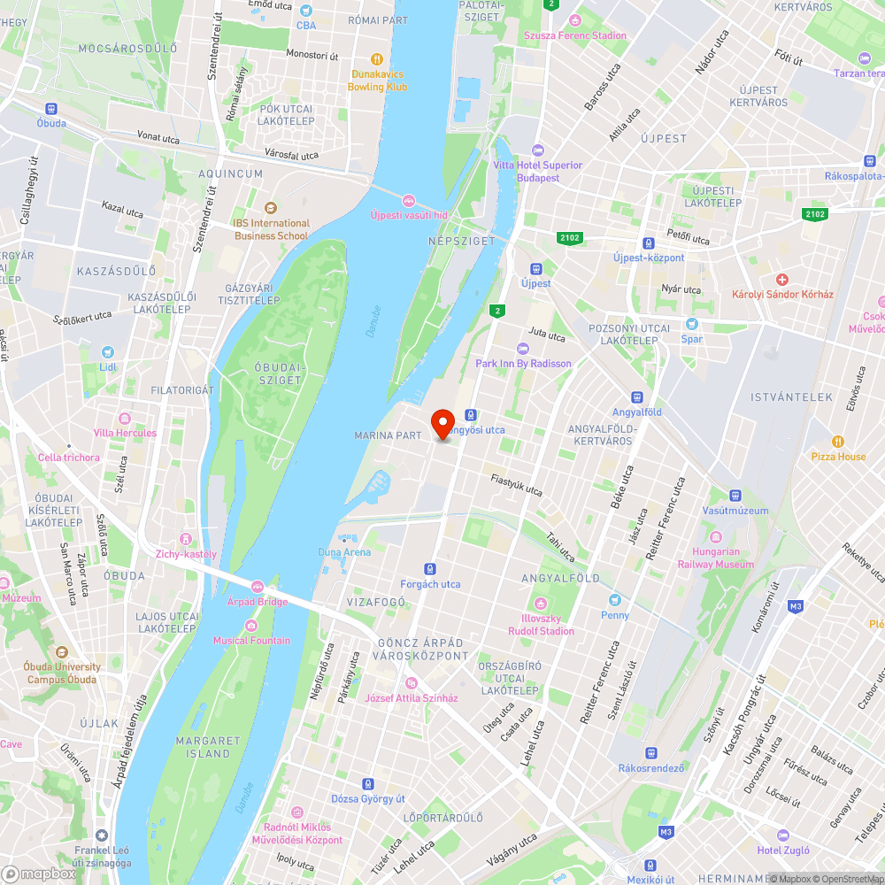 Elhagyott roncsautó bejelentés helye