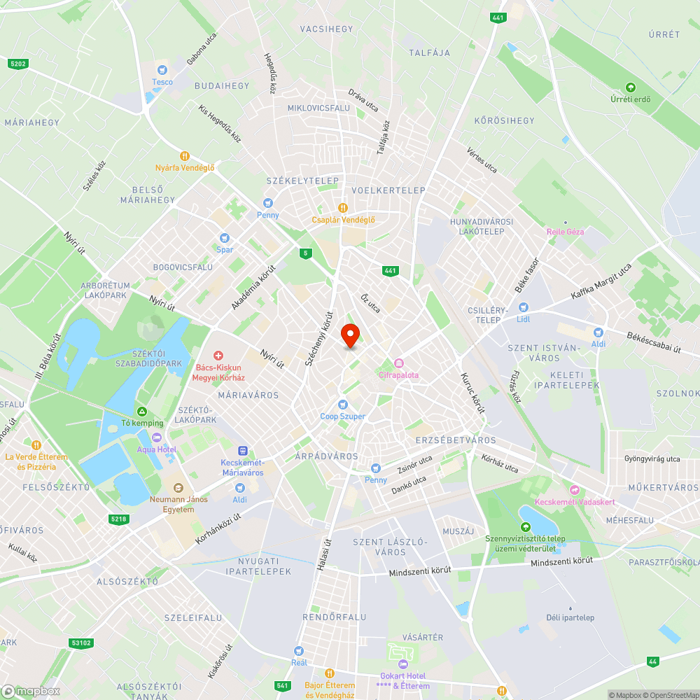 Feltöredezett járda bejelentés helye