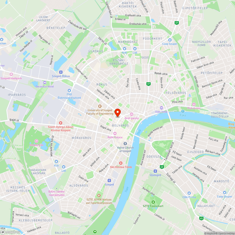 Centrum gödör bejelentés helye