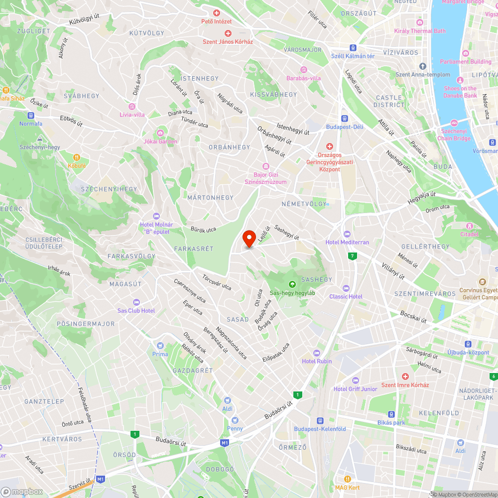 Hegyalja úti bejelentés helye