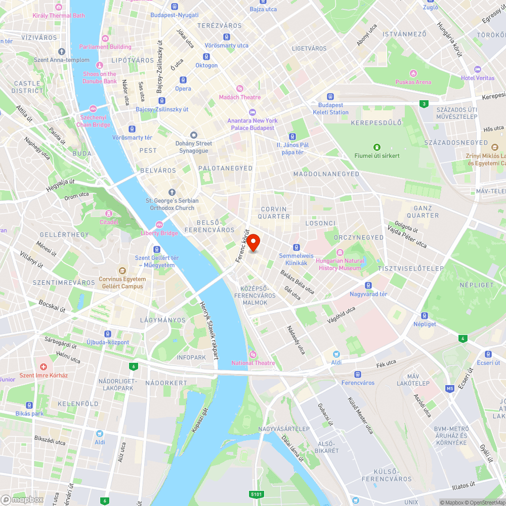 Tompa utca - növények kipusztultak bejelentés helye